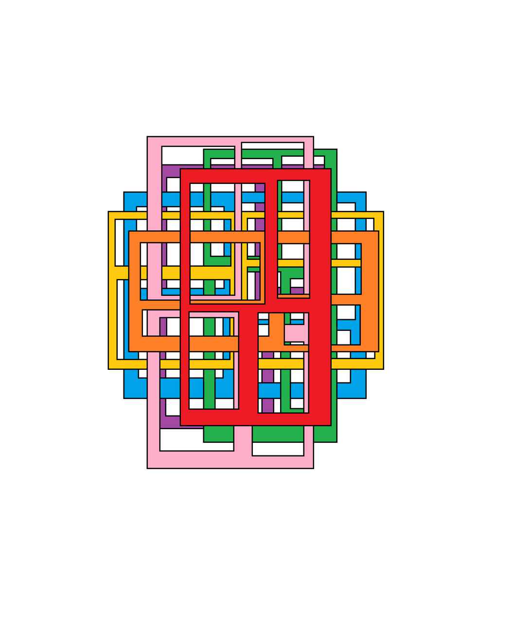 Proyecto Insectos Cuadros Intercalados Lineas Y Puntos Inexistencia Ventanas Cuadro A Cuadro Puertas Rojas Alimanas Minimalista Cuadros Cuadros Y Cuadros Ciudad Decadente Dieciseis Rojo Azul Y Amarillo Circulos Puntos Puertas Fractales