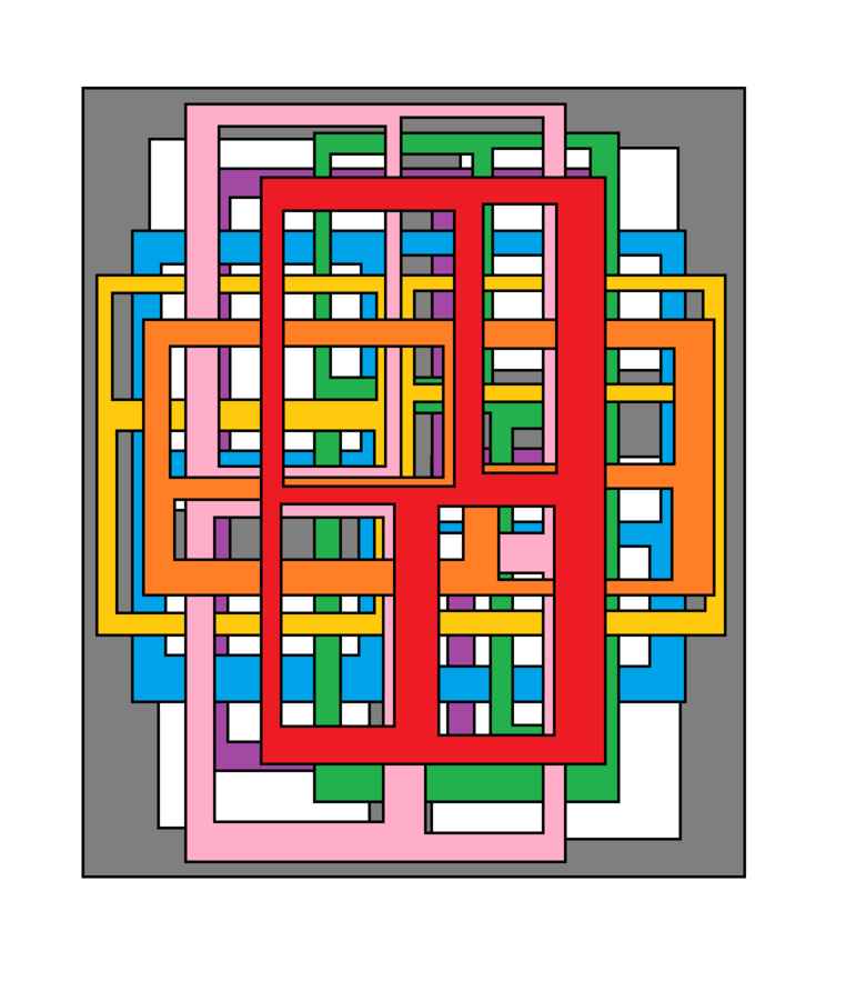 Proyecto Insectos Cuadros Intercalados Lineas Y Puntos Inexistencia Ventanas Cuadro A Cuadro Puertas Rojas Alimanas Minimalista Cuadros Cuadros Y Cuadros Ciudad Decadente Dieciseis Rojo Azul Y Amarillo Circulos Puntos Puertas Fractales